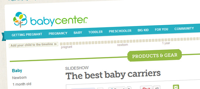 baby center ergobaby