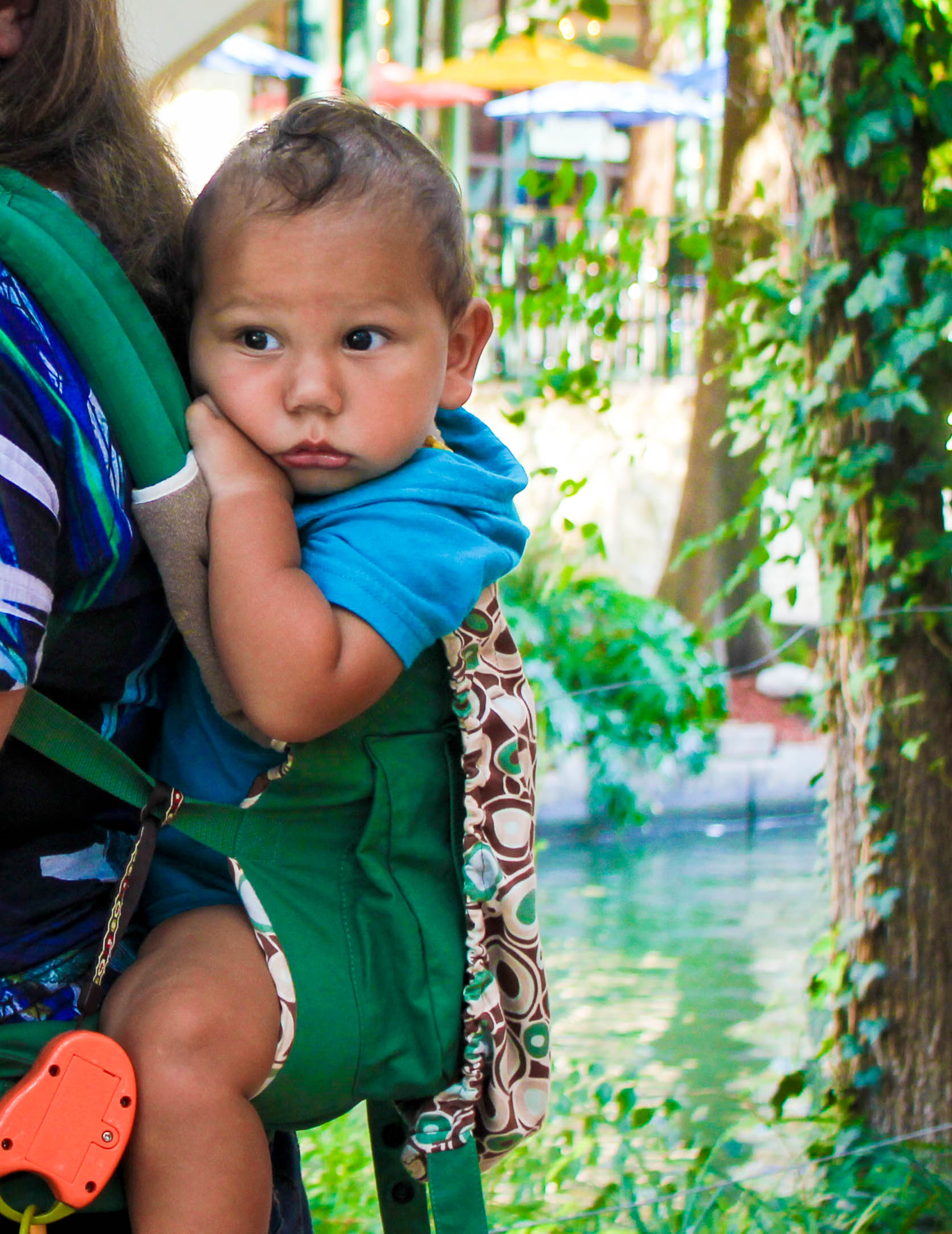 babywearing back carry