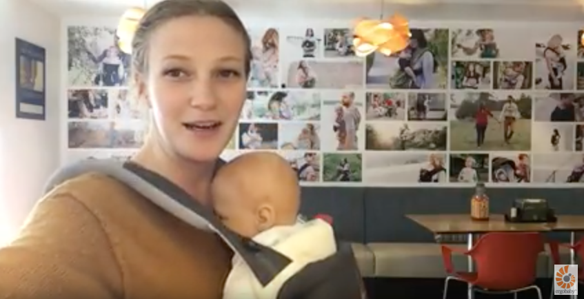 ergo baby carrier infant insert video