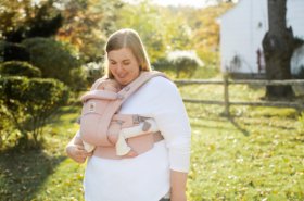 Ergobaby on best sale the back