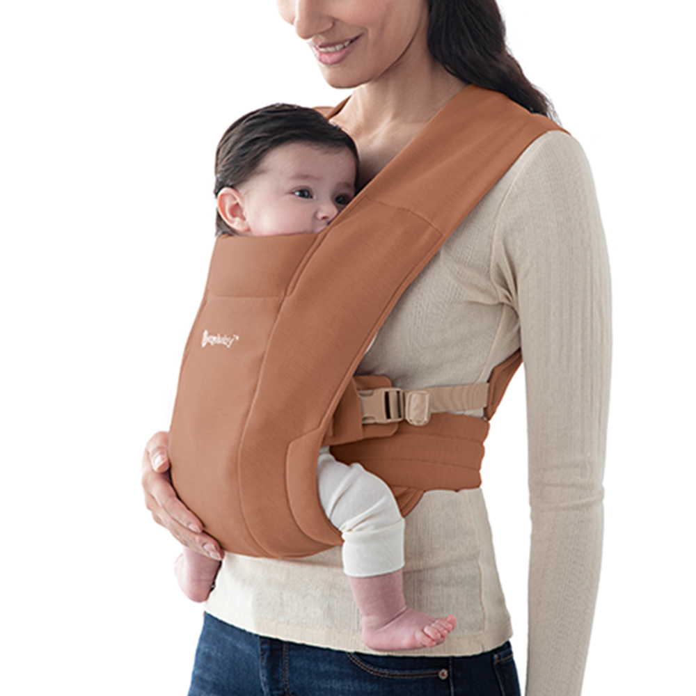 Embrace Neugeborenentrage - Knit: Canyon Clay | Ergobaby United States