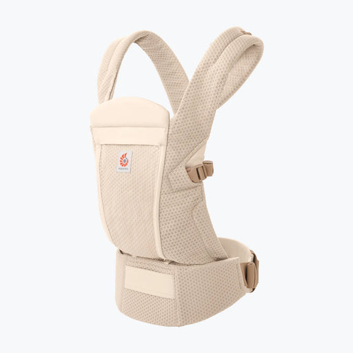 Beige Omni Lite baby carrier on a white background | Ergobaby United States