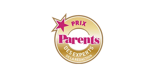 Logo of 'Prix Parents des Experts' on a white background | Ergobaby Austria
