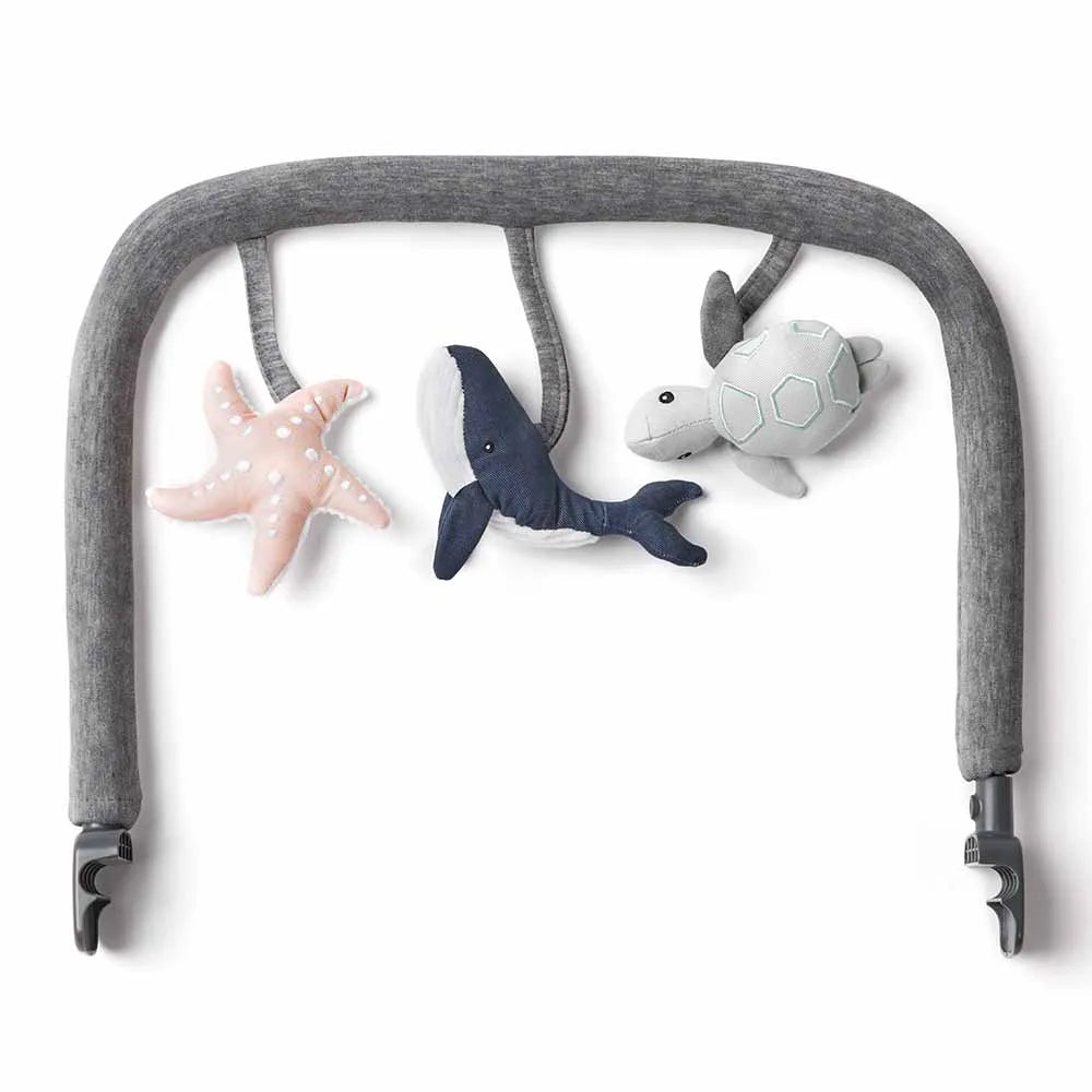 Evolve 3-in-1 Bouncer Toy Bar | Ergobaby United States