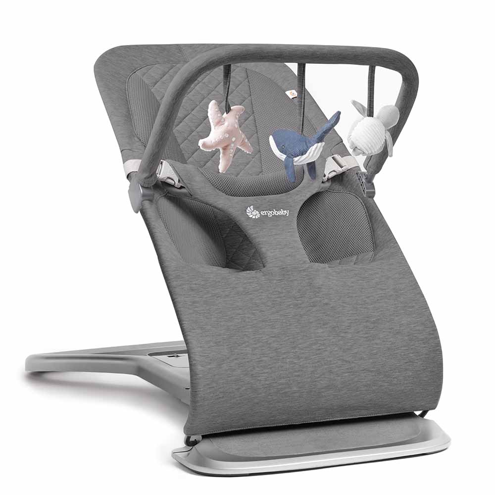 Evolve 3-in-1 Bouncer Toy Bar | Ergobaby United States