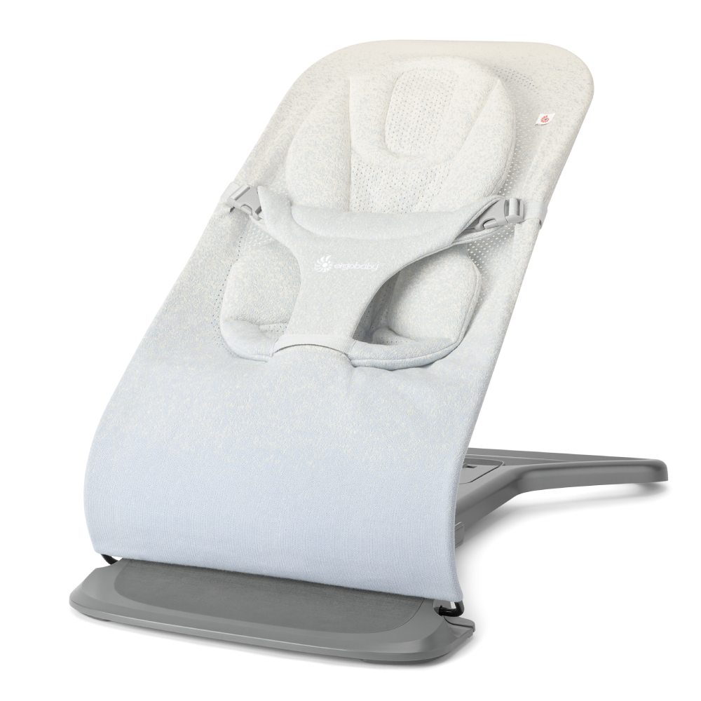 3-In-1 Evolve FormaKnit Bouncer - Serene Blue | Ergobaby United States