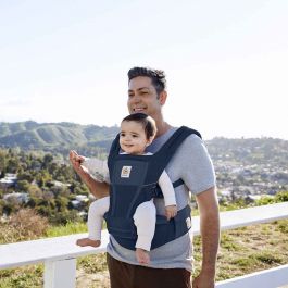 Ergobaby Alta Hip Seat Baby Carrier– SoftFlex Mesh: Midnight Blue