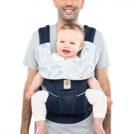 Ergo Baby Carrier Dribble Pads Suits Most Carriers Pooh & Friends Aqua White 