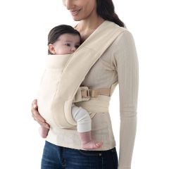 Ergobaby Embrace Newborn Carrier – Soft Knit: Cream