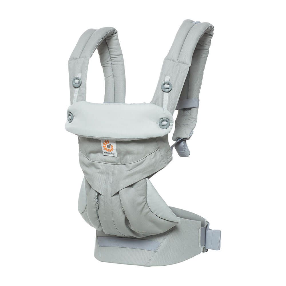 360 Baby Carrier – Cotton: Pearl Grey