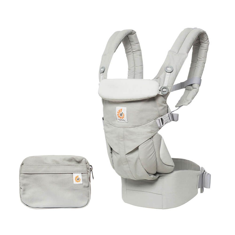 Ergobaby OMNI 360 Baby Carrier – Cotton: Pearl Grey