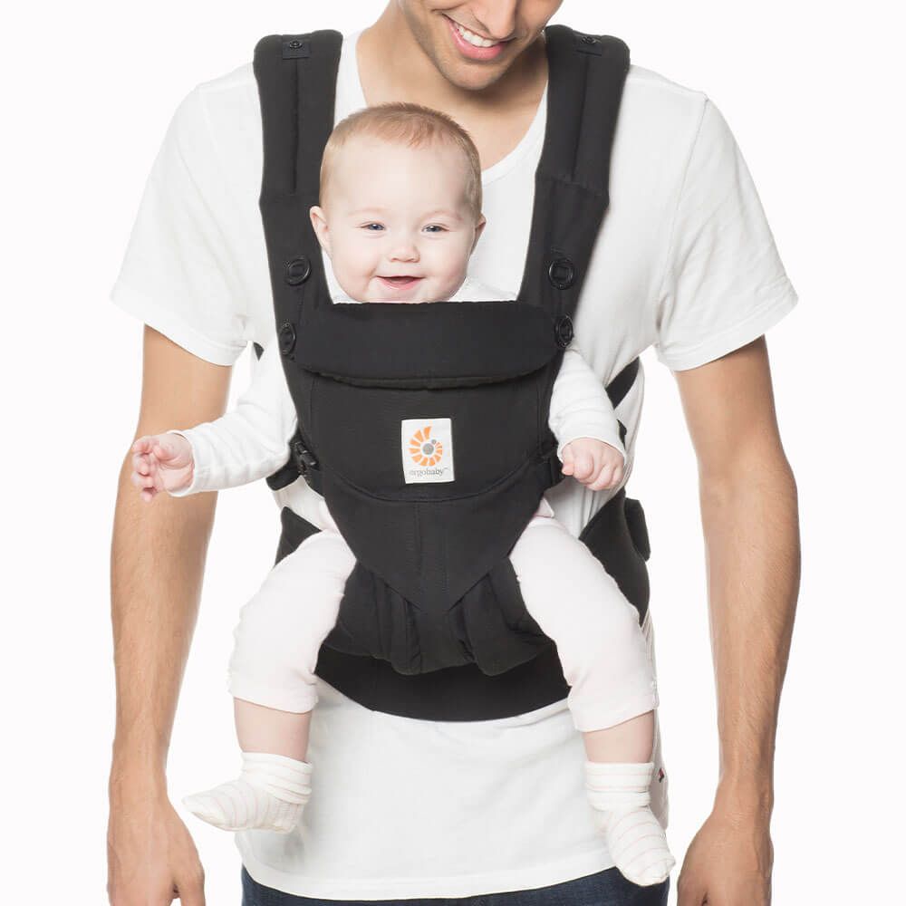 OMNI 360 Cotton Baby Carrier - Pure Black