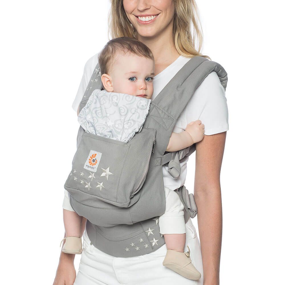 ergo baby carrier galaxy grey review