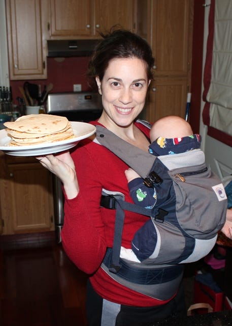 A Recipe for Babywearing in the Kitchen