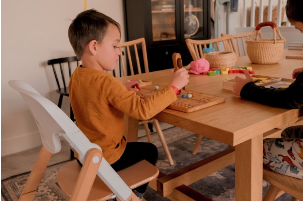 Five High Chair Friendly Homeschool Activities