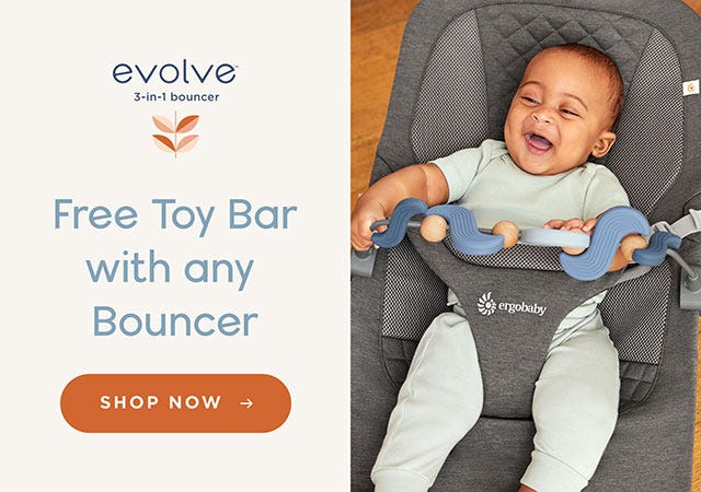 Free Toy Bar with Bouncer Purchase