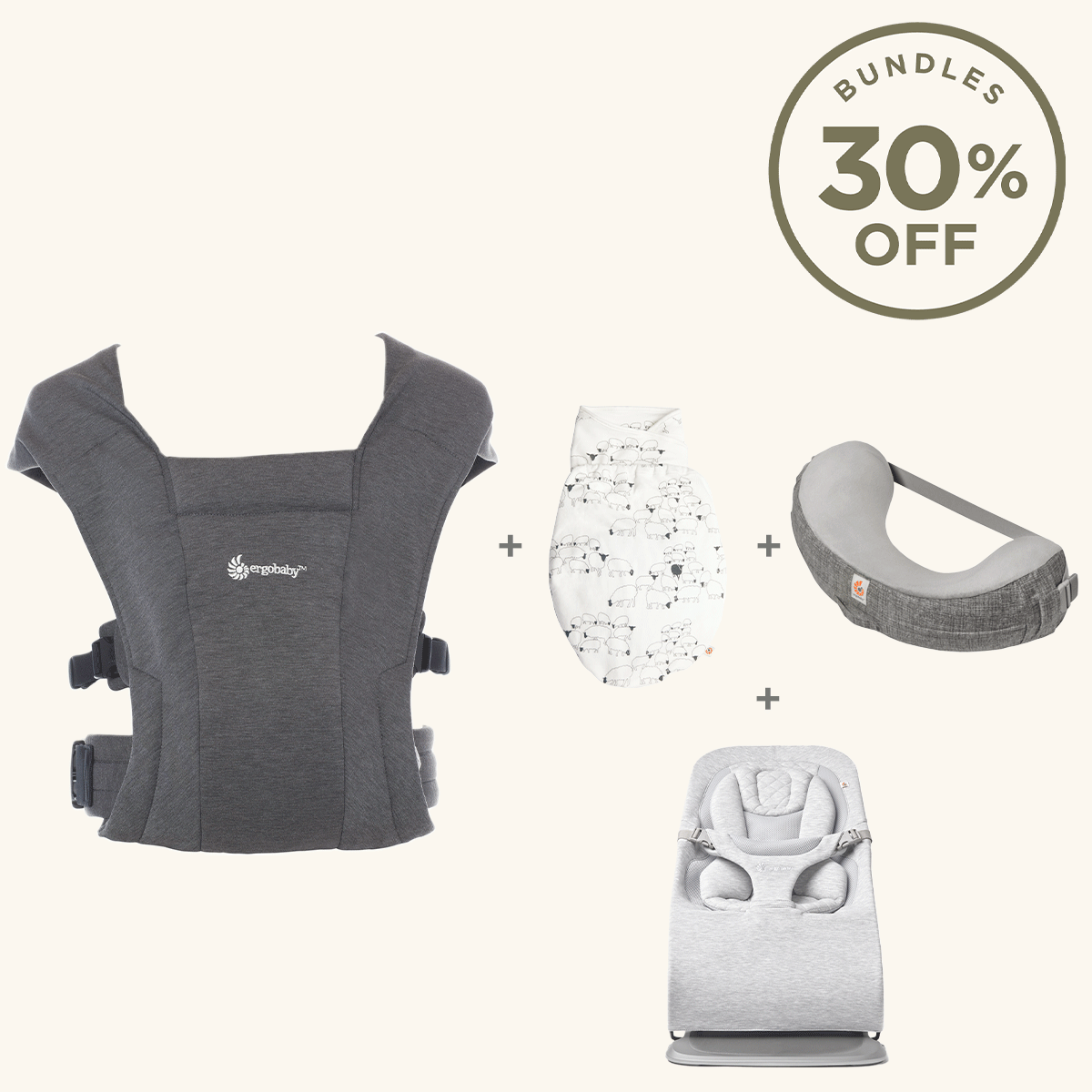 Ergobaby Embrace Soft Air Mesh Porte-bébé pour n…