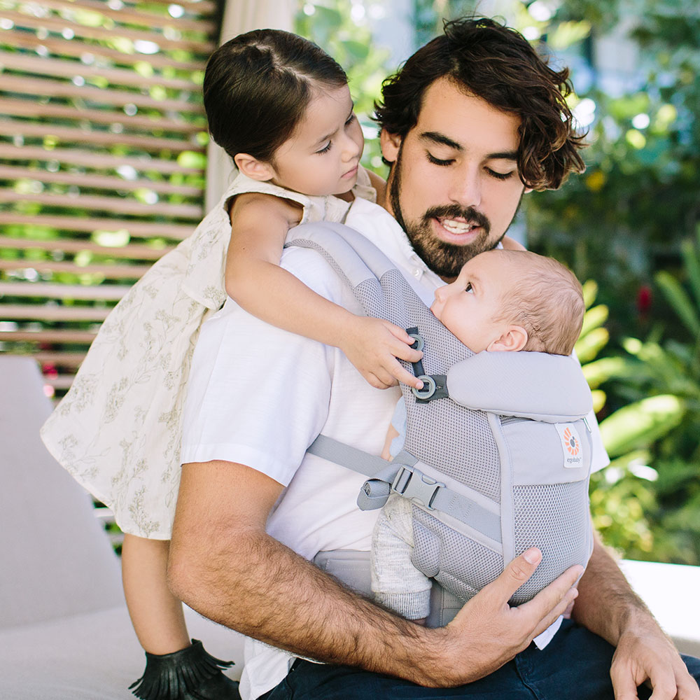Choose the Adapt Cool Air Mesh Baby Carrier in Pearl Grey